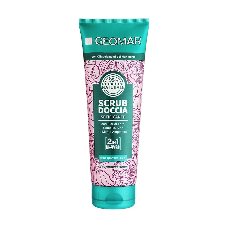 Шовковий скраб для душу Geomar Silky Shower Scrub 2 In 1, 250 мл